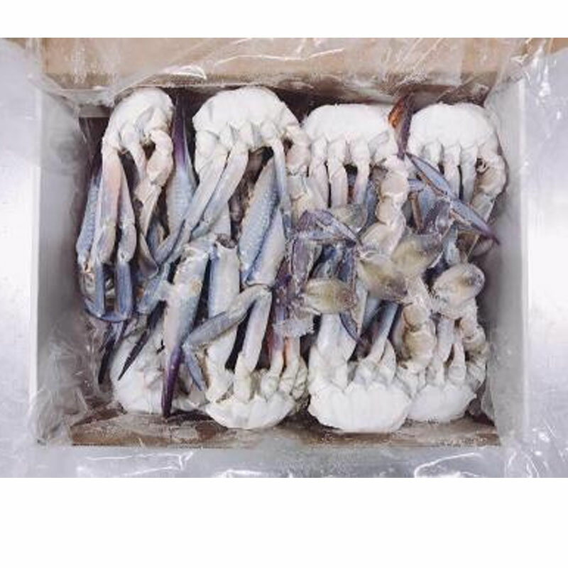 ワタリガニ 冷凍 バーレーン産 切わたりがに L 1kg 16-20肩［ 冷凍 かに 蟹 カニ ］