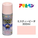 特長 ●タレにくく、きれいに仕上がります。 ●発泡スチロールや油性塗料の上に塗っても、下地を溶かしません。 ●日光や雨に強く、屋外にも使用できます。 ●テコ式ノズルボタンの使用により、タッチが軽く指が疲れません。 ●有害なフロンや鉛化合物は一切使用していません。 ●使用後容易に且つ安全に廃棄できるガス抜きキャップ付きです。 用途 【屋内外用】 適した場所： ●鉄、木、紙、発泡スチロール、プラスチック(一部を除く)、ガラス・コンクリートなど、ホビー、クラフト、デザインに。 標準塗り面積（2回塗り） 300ml：0.6〜1.0&#13217;(タタミ0.4〜0.6枚分) 乾燥時間 夏期／40〜50分　冬期／1〜2時間 塗り重ね時間の目安：1回で仕上げずに乾燥させてから2回目を塗装してください。 用具の手入れ 使い終えた用具は、塗料が乾かないうちにラッカーうすめ液で洗ってください。 下地処理など ■塗る面のゴミ、油分、ホコリ、ワックスをとります。 ■塗料がついて困る周囲はあらかじめマスキングテープや養生シートで覆います。 ■取り扱い中は、必要に応じてマスクや保護メガネ、手袋などを使用してください。