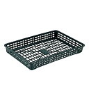 【5/1限定】 ポイント最大20倍&最大400円クーポン配布|カゴトレー中 372×563×73mm 兼弥産業