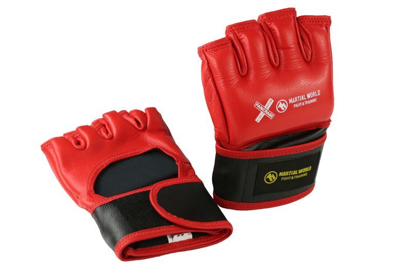 【12/1限定】 ポイント最大20倍&最大400円クーポン配布|【マーシャルワールド】パンクラスグローブ M 赤(PGPA-M-RD)オープンフィンガーグローブ...