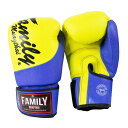 最大400円クーポン配布|【マーシャルワールド】FM Boxing Glove 紫黄 12oz ボクシンググローブ FAMILY MUAYTHAI 格闘技 トレ...