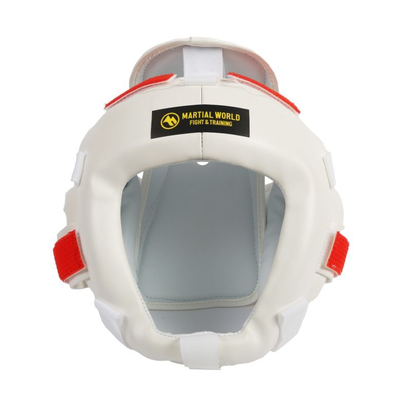 【12/1限定】 ポイント最大20倍&最大400円クーポン配布|【マーシャルワールド】ヘッドガード Lサイズ 白(HG-L-WH)ヘッドガード トレーニング 防...