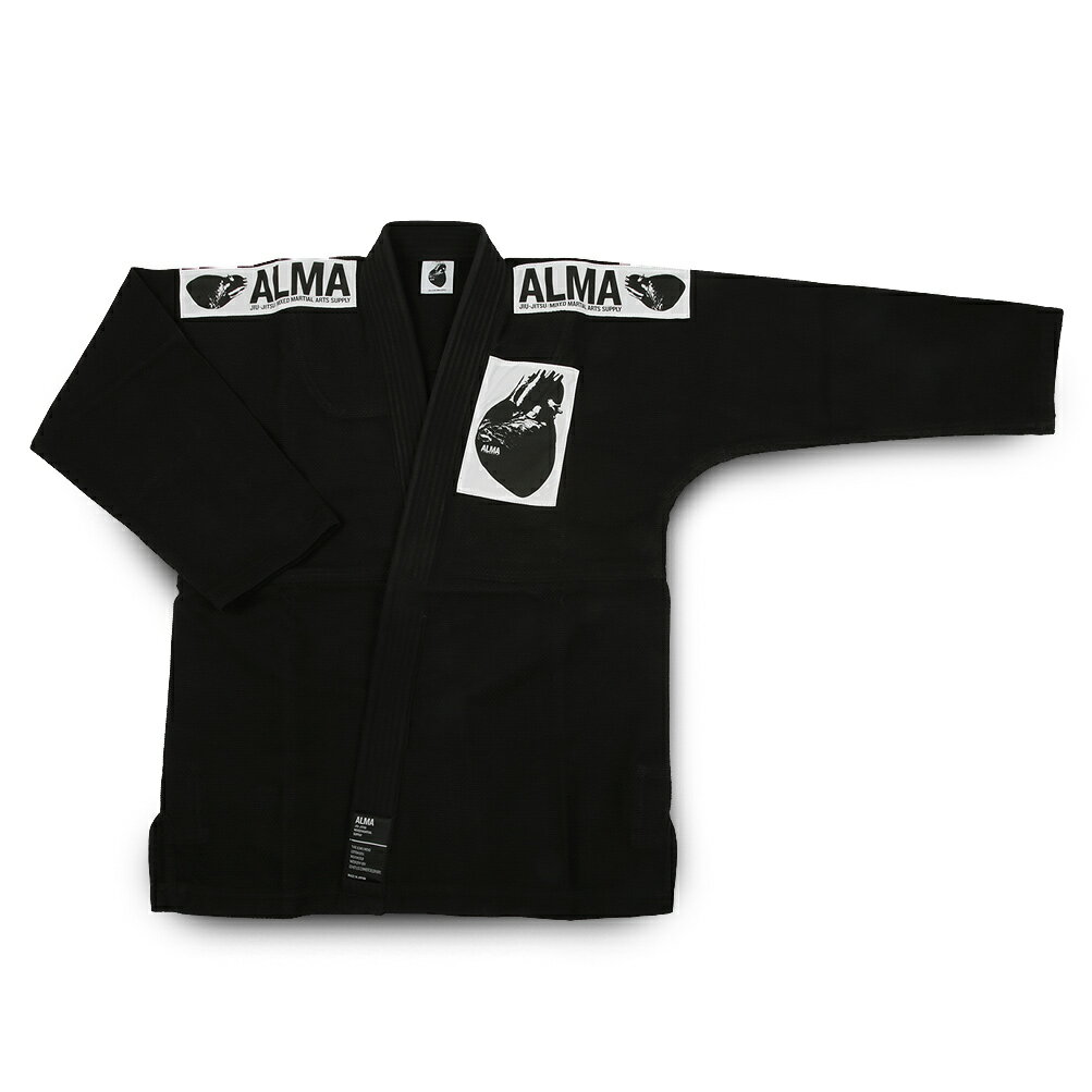 【マーシャルワールド】レギュラーキモノ・A2・黒(JU1-A2-BK)国産柔術衣 柔術着 道着 上下セット ユニフォーム 軽量 トレーニング 練習 試合 国産柔...