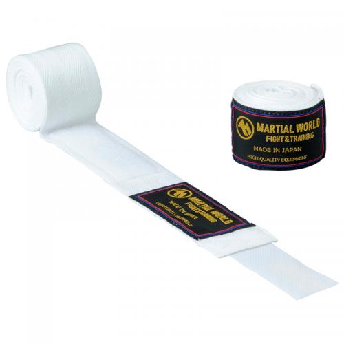 【12/1限定】 ポイント最大20倍&最大400円クーポン配布|【マーシャルワールド】国産バンテージ ジュニア 白 (2個1組)(BT5-WH)コットン綿素材 ...