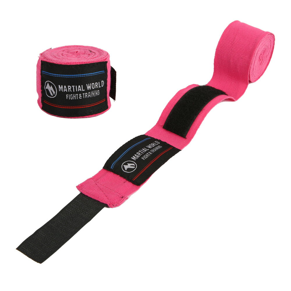 【12/1限定】 ポイント最大20倍&最大400円クーポン配布|【マーシャルワールド】カラーバンテージ ピンク (2個1組)(BT6-PK)巻き心地抜群 簡単装...