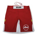 【マーシャルワールド】キングオブキングス ショーツ L 赤(ALP1-L-RD)ALMA 軽量 速乾 ストレッチパンツ 格闘技用ショーツ スポーツウェア