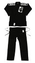【マーシャルワールド】海外製柔術着(白帯付)・A0・黒(JU2-A0-BK)柔術着 頑丈 練習用 初心者向け 厚手 丈夫 固め 生地