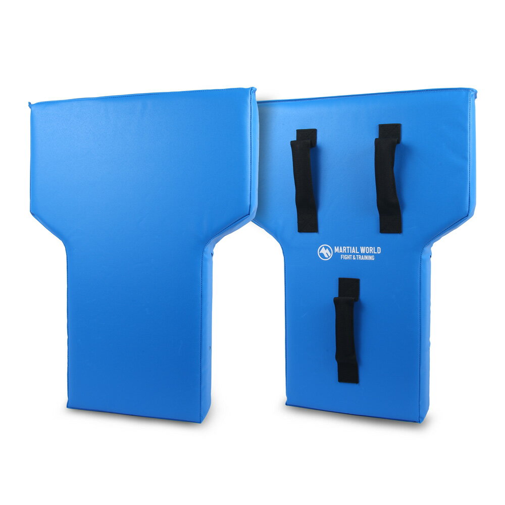 【12/1限定】 ポイント最大20倍&最大400円クーポン配布|【マーシャルワールド】Tシールド 青(AFTM-BU)タックル練習パッド マース生地 衝撃吸収 ...