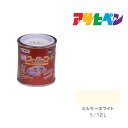 アサヒペン 油性スーパーコート 1/12L ミルキーホワイト 油性 塗料 塗装 ペンキ