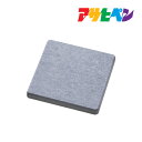 溶岩石コースター ハードタイプ YCH-02 グレー 約 幅9cm×長さ9cm×厚さ0.9cm アサヒペン