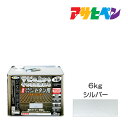 アサヒペン油性シルバーペイントトタン用6kg油性塗料