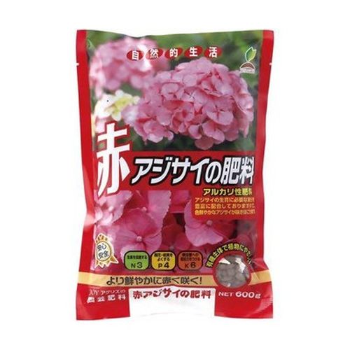 JOYアグリス赤アジサイの肥料600g園芸用品 家庭菜園