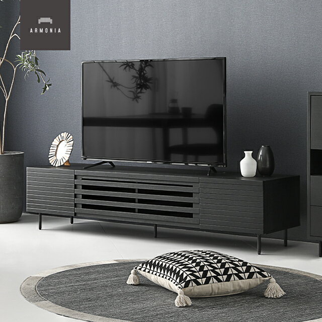 MODERN DECOの[P5倍 5/19 12時～] テレビ台 テレビボード 180 完成品 収納家具 TV台 AVボード AV台 収納 ローボード ハイタイプ 北欧 シンプル モダン おしゃれ laturi armonia アルモニア 新生活(テレビ台)