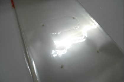 ボードン袋＃25穴あり9号100枚オザックス●