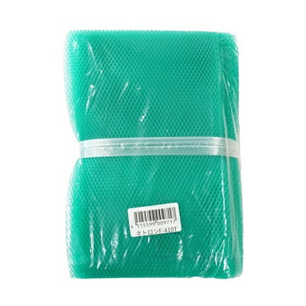 ネトロン枝豆ネット100枚F410-T緑●