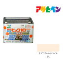 水性ビッグ10多用途5L217パールホワイトアサヒペン水性塗料塗装ペンキ