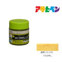アサヒペン 水性ツヤだしニス 100ml 透明 クリヤ 水性塗料 塗装 ペンキ