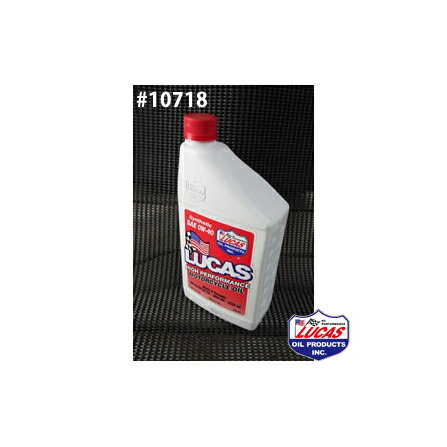 LUCAS MOTORCYCLE OIL [JX[^[TCN IC LUCAS SYNTHETIC SAE 0W-40 1NH[gx6{(6NH[g) 10718