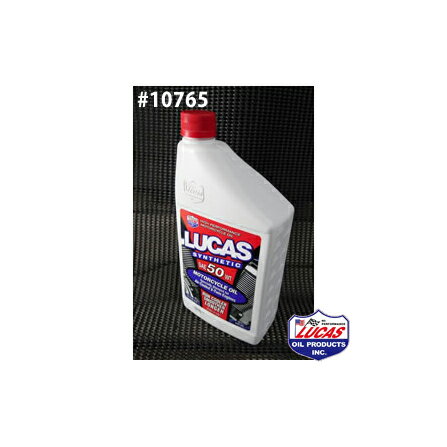 LUCAS MOTORCYCLE OIL [JX[^[TCN IC V-TWIN LUCAS SYNTHETIC SAE 50 WT 1NH[gx6{(6NH[g) #10765