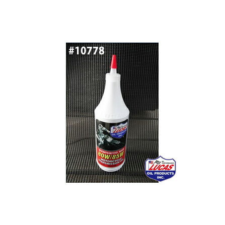 LUCAS MOTORCYCLE GEAR OIL (TRANSMISSION OIL) [JX[^[TCN MIC LUCAS SYNTHETIC SAE 80W-85W 1NH[gx12{(12NH[g) #10778