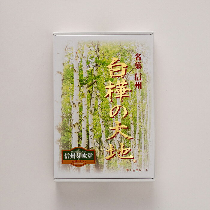 白樺の大地12個入り 信州長野のお土産 お菓子 洋菓子 クッキー チョコレート菓子 土産 おみやげ お取り寄せ スイーツ 長野県 長野土産 長野お土産 