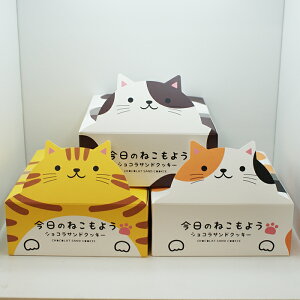 今日のねこもよう8個入×3種類（信州長野のお土産 お菓子 洋菓子 チョコレート のお菓子 ショコラクッキー おみやげ お取り寄せ スイーツ 長野県 長野土産）