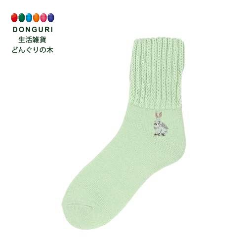 Rakuten - 【200円クーポン】 トモコーポレーション ぬくぬくソックス 36425-640-135 ウサギ セージグリーン 約23〜25cm ＜トモコーポレーション 父の日 プレゼント 入園祝い 入学祝い かわいい おしゃれ お返し＞