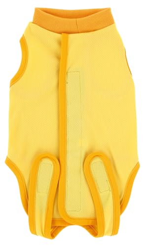 【200円クーポン】 SKATER スケーター 術後服 猫用 ペット Mサイズ 着丈30cm イエ...