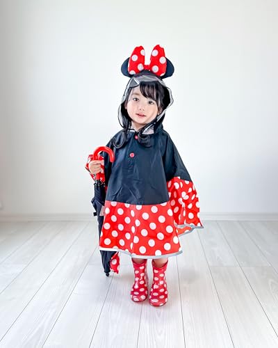 【200円クーポン】 SKATER スケーター 子供用 レイン ポンチョ ディズニー ミニー...