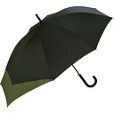 【200円クーポン】 Wpc. ワールドパーティー 2023年 雨傘 UNISEX バックプロテクトアンブレラ ブラック×カーキ 60cm 最長75cm ジャンプ式 メンズ レディース UX04-931-001 <ワールドパーティー ラッピング不可 プレゼント 入学祝い 雨具 かわいい おしゃれ お返し>