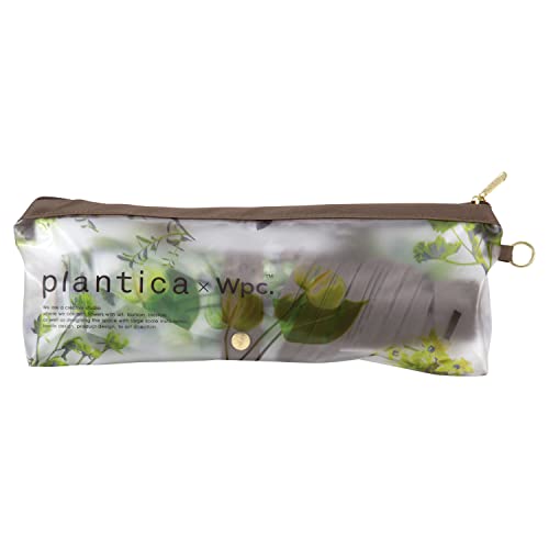 【200円クーポン】 Wpc. ワールドパーティー ビニール傘 plantica× フラワーアンブレラプラスティック ミニ ブラウン 50cm レディース 折りたたみ傘 PLV001-012-002 ＜ワールドパーティー 母の日 ラッピング不可 プレゼント 入学祝い 雨具 かわいい おしゃれ お返し＞