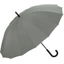 【200円クーポン】 Wpc. ワールドパーティー 2023年 雨傘 16本骨 UNISEX 16K アンブレラ グレー 60cm 晴雨兼用 メンズ 長傘 UX...