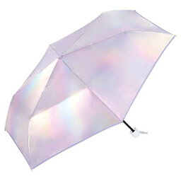 【200円クーポン】 Wpc. ワールドパーティー 雨傘 グロウパールアンブレラ ミニ ラベンダー 50cm レディース 折りたたみ傘 UPEM-938-002 ＜ワールドパーティー 母の日 プレゼント 入園祝い 入学祝い 雨具 かわいい おしゃれ お返し＞