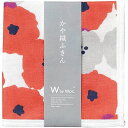 【200円クーポン】 Wpc. ワールドパーティー Patterns かや織ふきん ピオニレッド 日枚製 W058-085 × 5枚 <ワールドパーティー 母の...