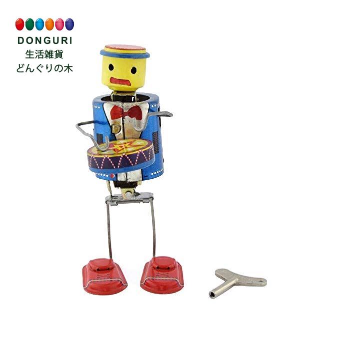 【200円クーポン】 トモコーポレーション ブリキ ロボットドラマー 17019850014 ＜トモコーポレーション 母の日 プレゼント 入園祝い 入学祝い かわいい おしゃれ お返し＞