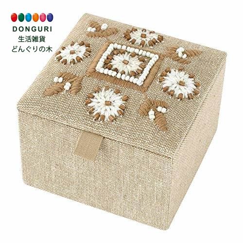 【200円クーポン】 トモコーポレーション ビーズボックス S フォークロア ライトブラウン 16819811218 <トモコーポレーション プレゼント 入園祝...