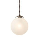 【200円クーポン】 INTERFORM インターフォルム ペンダントライト 1灯 LED電球付属 Orelia L オレリアL 擦りガラス ~4.5畳 LT-1943FR <インターフォルム プレゼント 北欧 照明 天井照明 吊り下げ照明 led ledライト led電球 かわいい おしゃれ お返し レトロ>