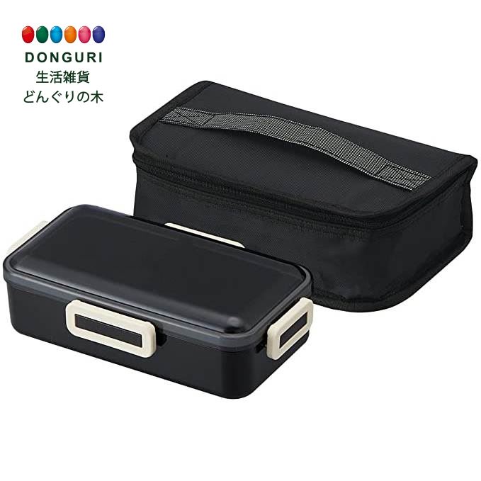 【200円クーポン】 SKATER スケーター 抗菌 ふんわり盛れる ドーム型フタ 弁当箱 830ml 保冷バッグ付 ブラック 日本製 KCPFLB8AG-A ...