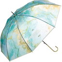 【200円クーポン】 Wpc. ワールドパーティー 雨傘 ビニール傘 インクアートアンブレラ ブルー 長傘 親骨61cm 長く使える ゴールド PT-062-001 <ワールドパーティー ラッピング不可 プレゼント 入園祝い 入学祝い 雨具 かわいい おしゃれ お返し>