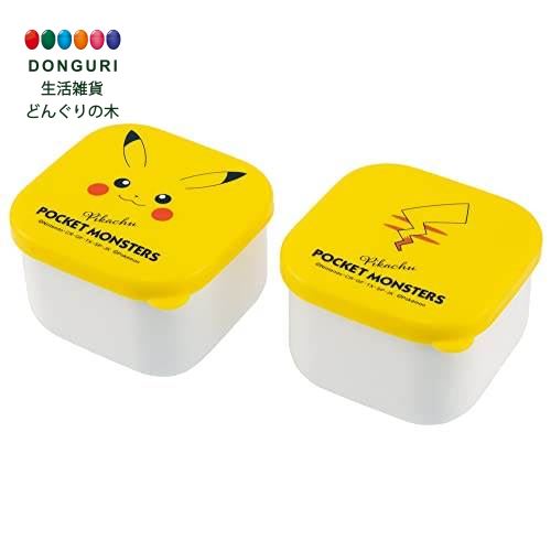 【200円クーポン】 SKATER スケーター ミニ シール容器 保存容器 おかず入れ 160ml 2個組 ポケットモンスター ピカチュウ フェイス MO2W ...