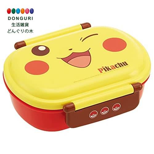 【200円クーポン】 SKATER スケーター 子供用 弁当箱 ランチボックス 銀イオン Ag+ 抗菌 ピカチュウ フェイス 21 ポケットモンスター 360ml QAF2BAAG ＜スケーター プレゼント 保育園 幼稚園 小学校 子供 男の子 女の子 小学生 お弁当箱 かわいい おしゃれ お返し スター＞のサムネイル