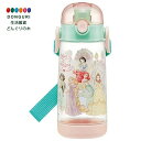 【200円クーポン】 SKATER スケーター 水筒 500ml ディズニー プリンセス 23 ワンプッシュ プラスチック製 子供用 女の子 PDDR5 <スケ...
