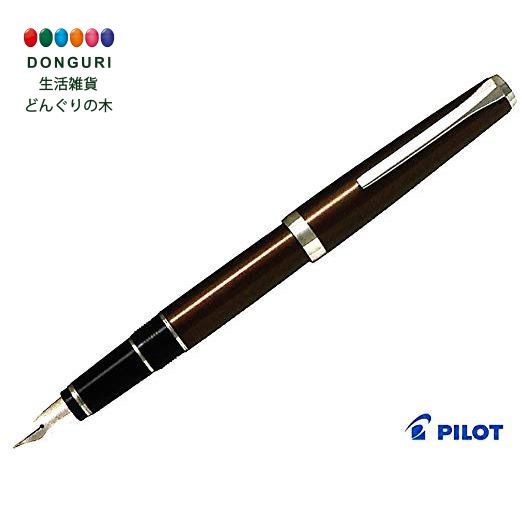 【200円クーポン】 PILOT パイロット 万年筆 エラボー ブラウン 極細字軟 SEF FE-25SR-BNSEF ＜父の日 プレゼント 入園祝い 入学祝い かわいい おしゃれ お返し＞