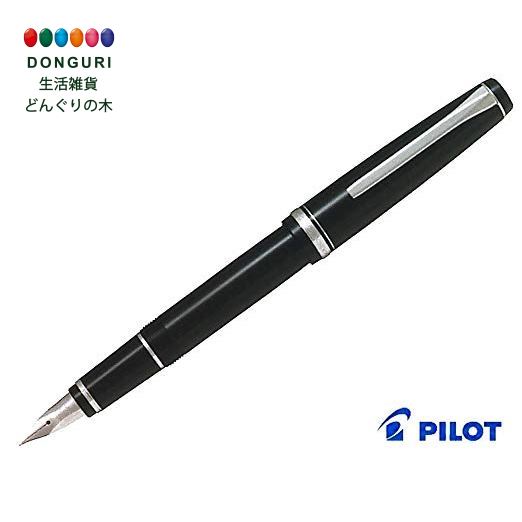 【200円クーポン】 PILOT パイロット 万年筆 エラボー 中字 軟 ブラック FE-18SR-B-SM ＜父の日 プレゼント 入園祝い 入学祝い かわいい おしゃれ お返し＞