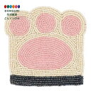 【200円クーポン】 トモコーポレーション ビーズコースター にくきゅう × 4個 <トモコーポレーション プレゼント 入園祝い 入学祝い かわいい おしゃれ ...