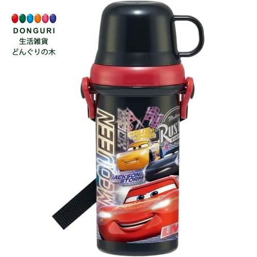 【200円クーポン】 SKATER スケーター 子供用 水筒 480ml コップ付き ディズニー カーズ 23 PSB5KD-A ＜スケーター プレゼント 入園祝い 入学祝い 入園特集 入学特集 入園準備 入学準備 保育園 幼稚園 小学校 子供 男の子 小学生 かわいい おしゃれ お返し 男子＞