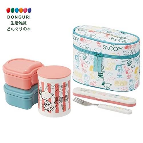 【200円クーポン】 SKATER スケーター 抗菌 保温弁当箱 ランチジャー スヌーピー オーサム!! 560ml KCLJC6AG-A <スケーター プレゼ...