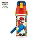 【200円クーポン】 SKATER スケーター 水筒 470ml スーパーマリオ 23 子供用 ステンレス SDC4-A <スケーター プレゼント 入園祝い 入...