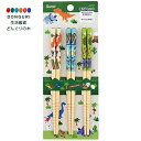 【200円クーポン】 SKATER スケーター 竹箸 箸 16.5cm 3膳組 ディノサウルス ANT2T-A <スケーター 母の日 プレゼント 入園祝い 入学...