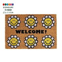 【200円クーポン】 トモコーポレーション コイヤーマット 玄関マット フラワースマイル <トモコーポレーション プレゼント 入園祝い 入学祝い かわいい おしゃれ お返し>